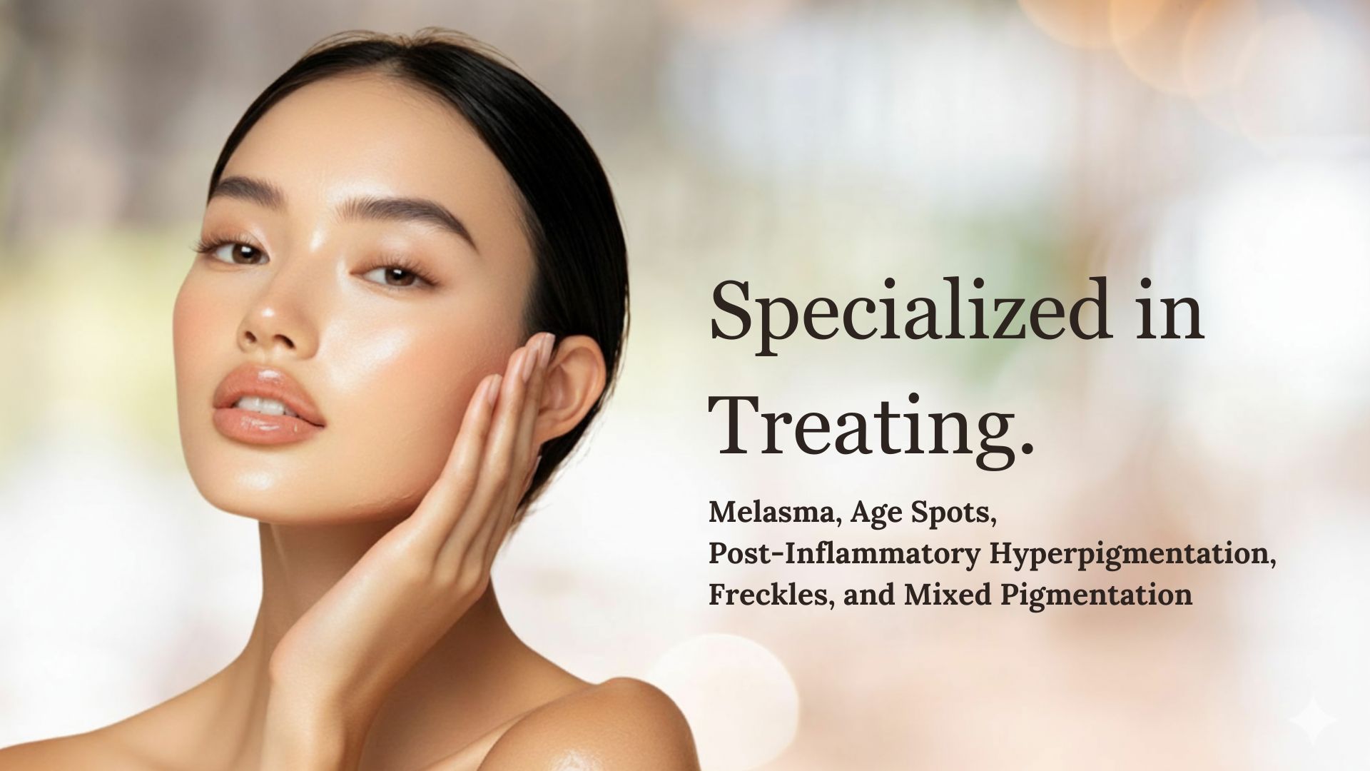 Home specialisze treating melasma