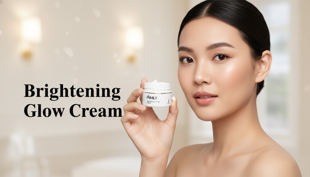 Produk Malaysia brightening glow ceam web banner