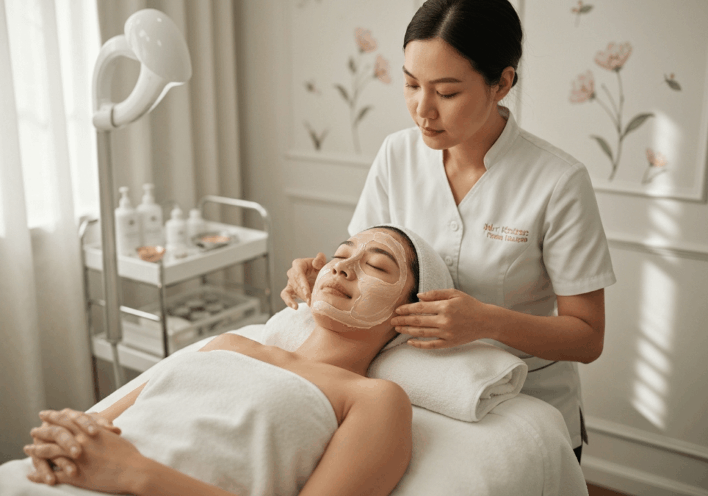 facial treatment