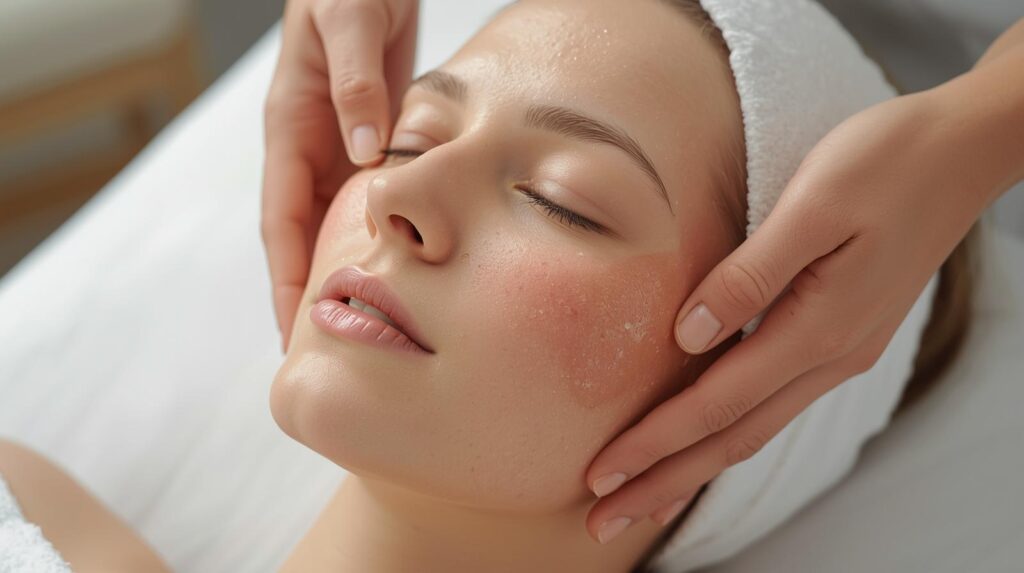 1. the calm reset facial desc rawatan menenangkan sistem saraf, meredakan kemerahan & stress kulit akibat tekanan emosi. tenangkan diri, ini waktu untuk kamu bernafas semula.